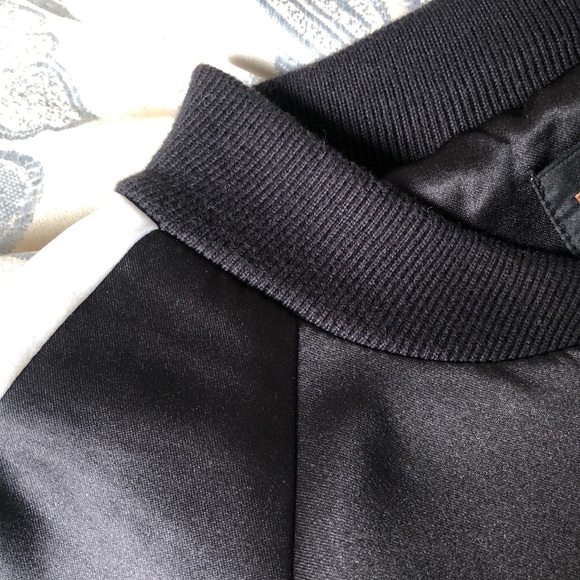 Floral Embroidered Bomber Jacket - Picture 3 of 8